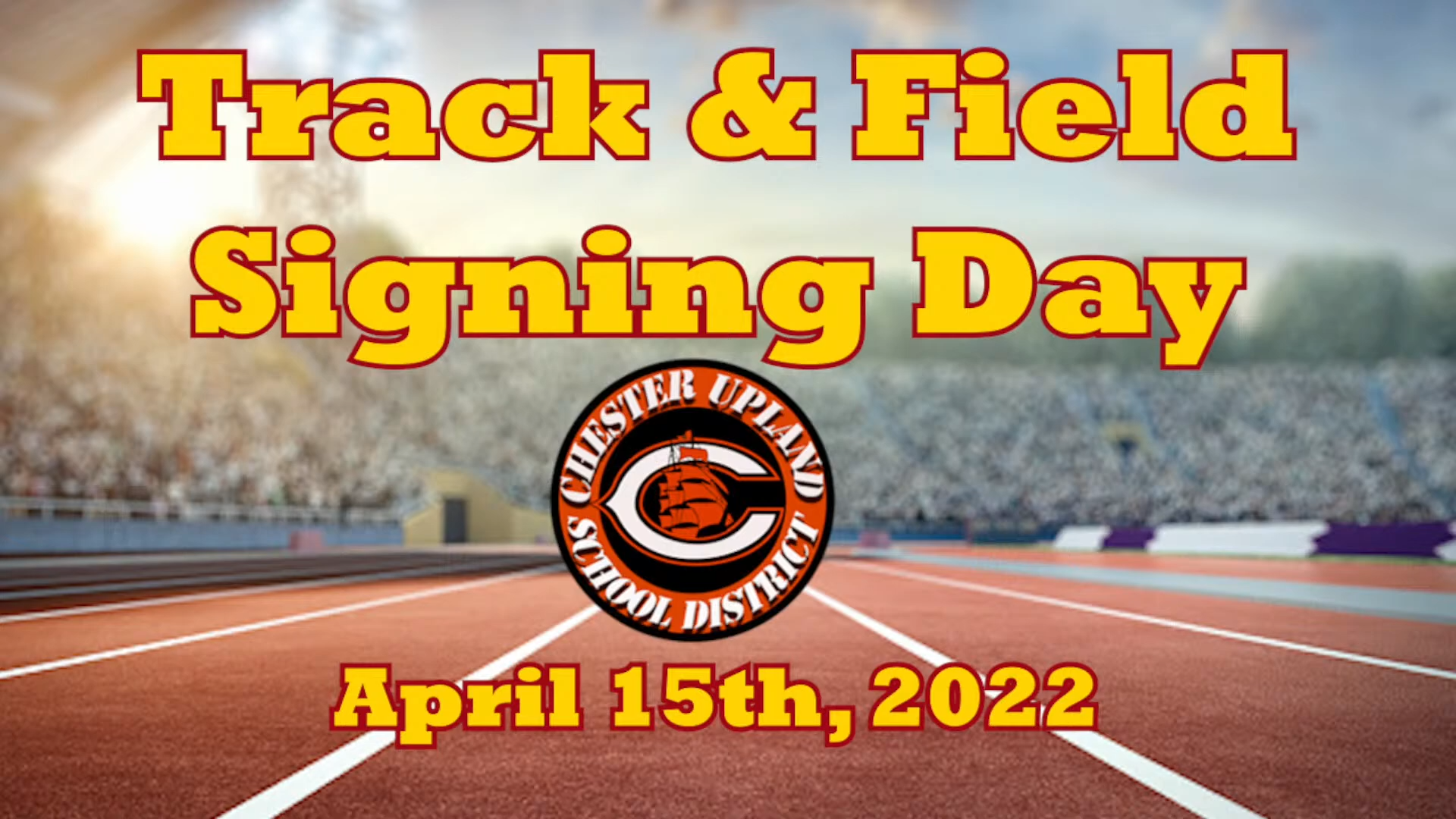 Track and Field Signing Day